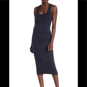 YFB black midi dress (tote 2)